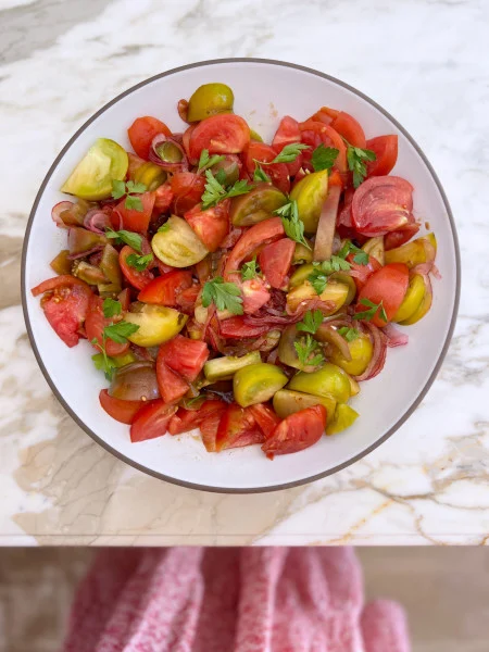 Summer Tomato & Herb Salad